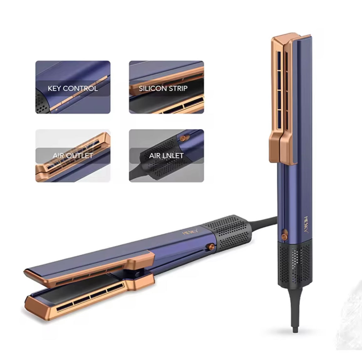 AirLiss™ – 3-in-1 Hair Dryer, Curler and Straightener